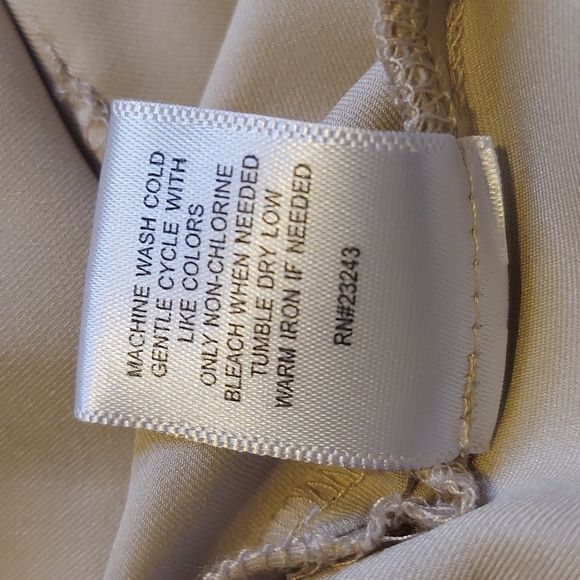 New York & Company Tropical Floral Zebra Print Skirt Eyelet Overlay Size Medium - Picture 16 of 16